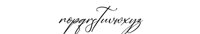 Jasmartha Rosebery Italic Font LOWERCASE