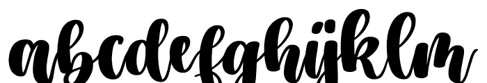 Jasmine Estella Font LOWERCASE