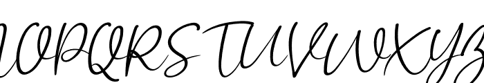 Jasmine Flower Font UPPERCASE