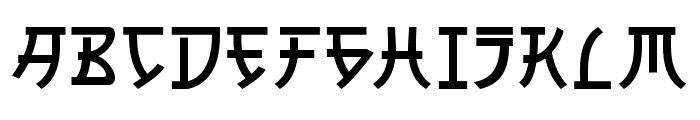 Jasuke-Regular Font UPPERCASE