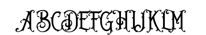 Java Heritages Regular Font UPPERCASE