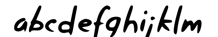 JavaFiesta Font LOWERCASE