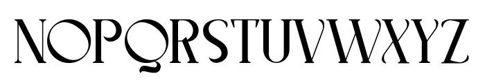 JavaMango Font UPPERCASE