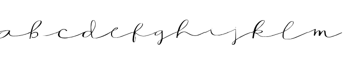 Jaya Amber Font LOWERCASE