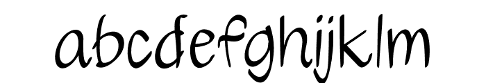 Jaylen Regular Font LOWERCASE