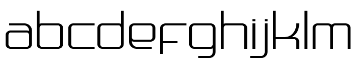 Jaypong Techno Font LOWERCASE