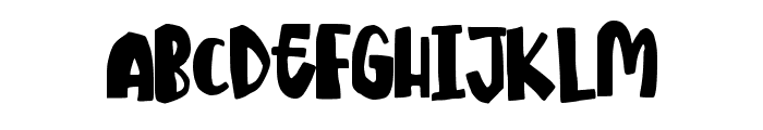 Jazz Festival Regular Font UPPERCASE