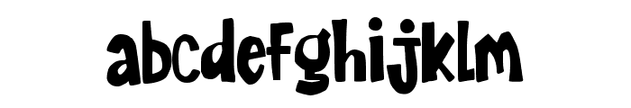 Jazz Festival Regular Font LOWERCASE