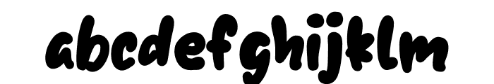 Jeffrey Regular Font LOWERCASE