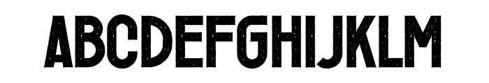 Jefith Stamp Font LOWERCASE