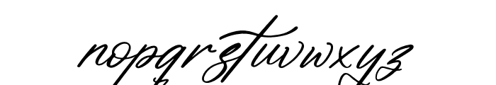 Jejak Cintta Italic Font LOWERCASE