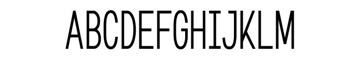 Jejushi Light Font UPPERCASE