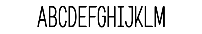 Jejushi Rounded Light Font UPPERCASE