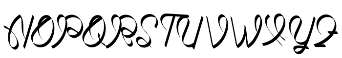 Jekhi Font UPPERCASE