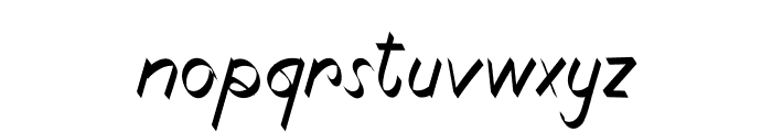 Jekhi Font LOWERCASE