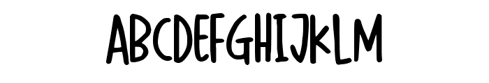 Jeky Marker Regular Font UPPERCASE