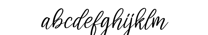 Jelajahi Etha Italic Font LOWERCASE
