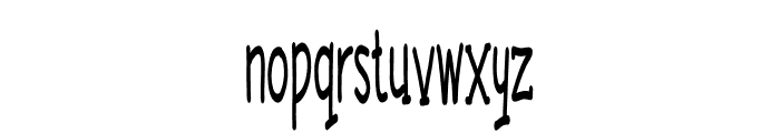Jelengkung Font LOWERCASE