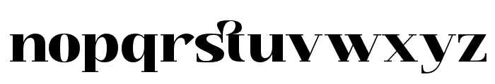 Jelista Black Font LOWERCASE