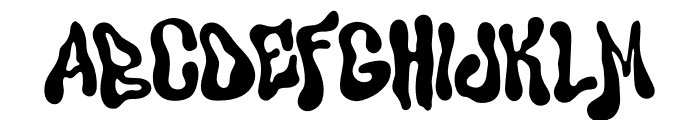 Jellofy Font UPPERCASE