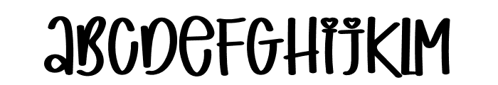 Jelly BOHO Font LOWERCASE