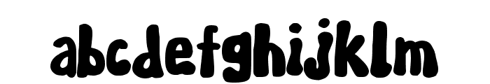 Jelly Fish Regular Font LOWERCASE
