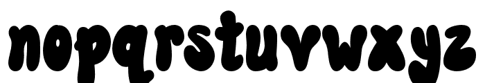 JellyPop Condensed Font LOWERCASE