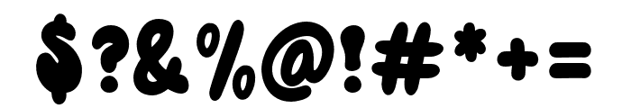 JellyPop Regular Font OTHER CHARS
