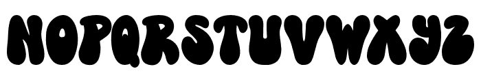 JellyPop Regular Font UPPERCASE