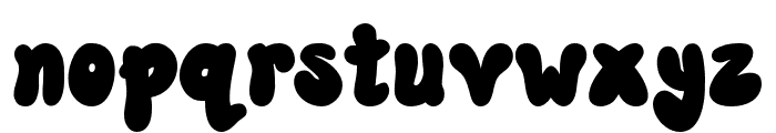 JellyPop Regular Font LOWERCASE