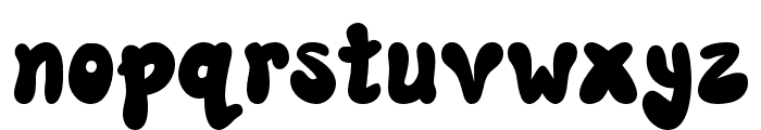 JellyPop Thin Font LOWERCASE