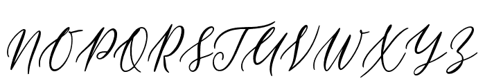 Jelymist-Regular Font UPPERCASE