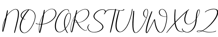 Jelystta Italic Font UPPERCASE