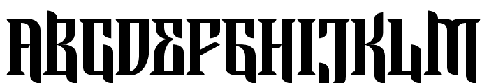 Jemahok-Regular Font UPPERCASE