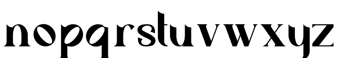 Jeniute Font LOWERCASE