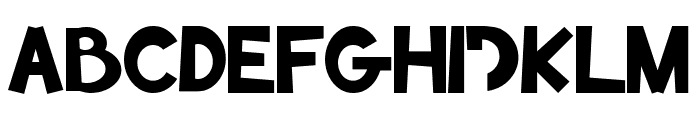 Jeqing Font UPPERCASE