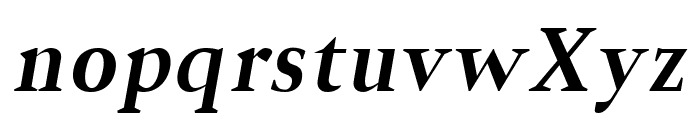 Jerrick Bold Italic Font LOWERCASE