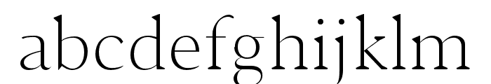 Jerrick-Light Font LOWERCASE