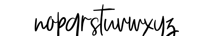 Jessica Script Font LOWERCASE