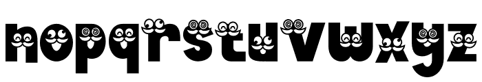 Jester Jumble Funny Font LOWERCASE