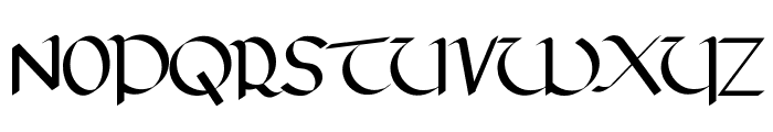 Jezabelle Font UPPERCASE