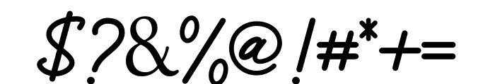 Jhackyson Signature Font OTHER CHARS