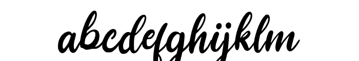 Jhaqlyn-Regular Font LOWERCASE