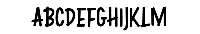 Jhonny Luck Font LOWERCASE