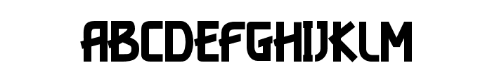 Jiengkey-Regular Font UPPERCASE