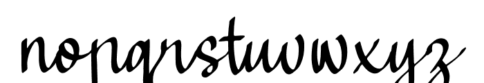 Jifantte Font LOWERCASE