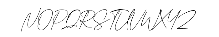 Jifstone Signature Font UPPERCASE