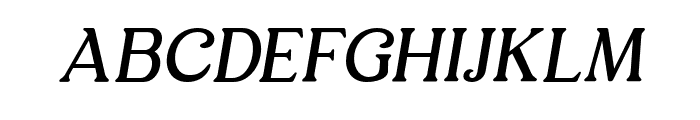 Jiftan-LightItalic Font UPPERCASE