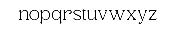 Jiftan-Thin Font LOWERCASE