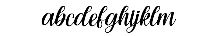 Jihan Italic Italic Font LOWERCASE